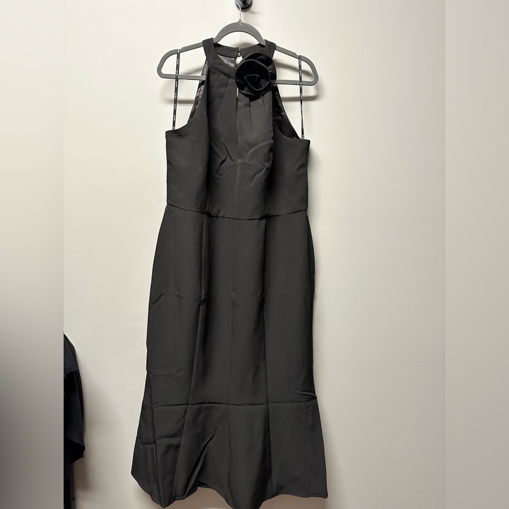 City Chic Iliana black dress plus size 18 - Picture 5 of 6